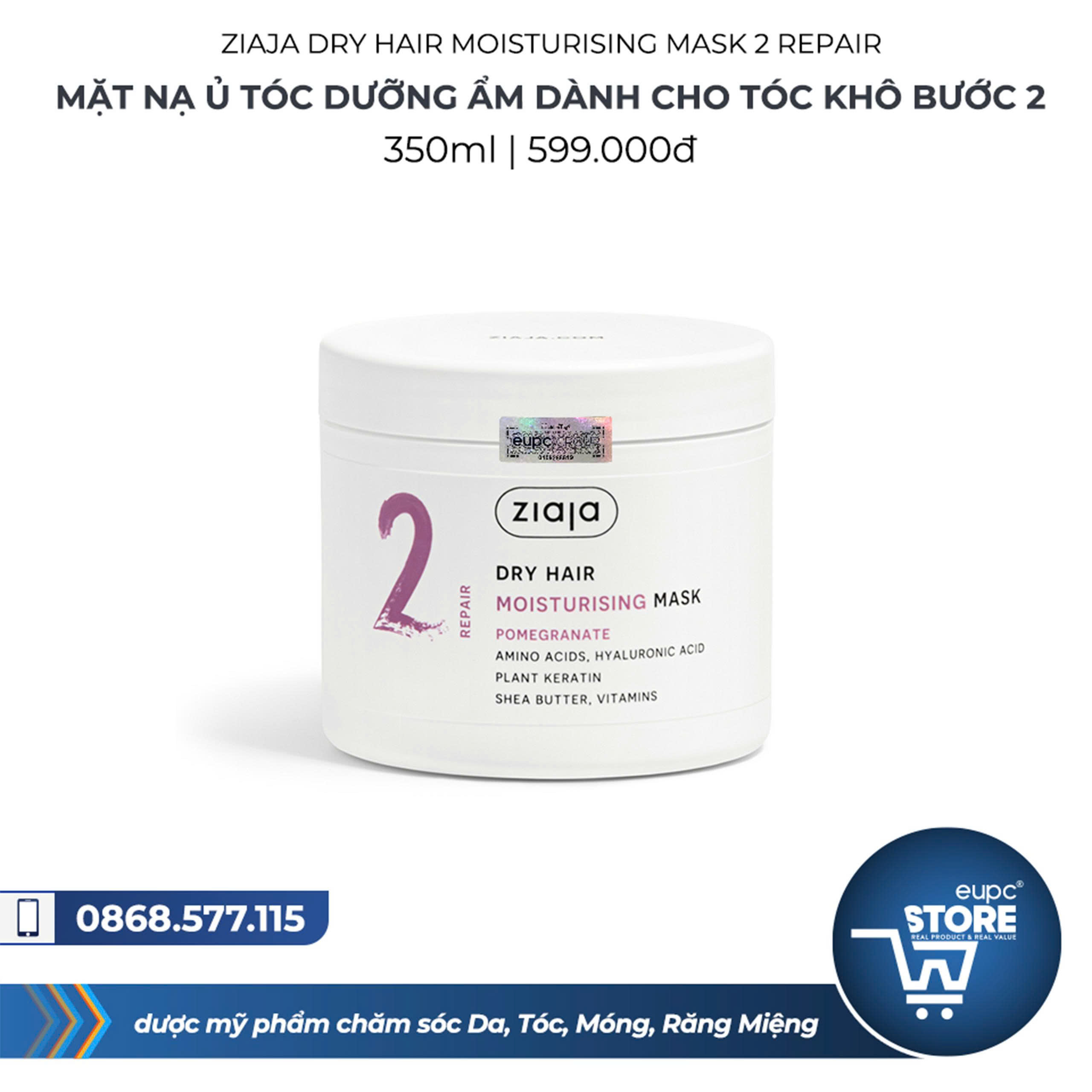 Mặt nạ ủ tóc dưỡng ẩm dành cho tóc khô bước 2